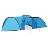 vidaXL Campingtelt igloformet 650x240x190 cm for 8 personer bl&aring;