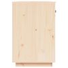 vidaXL Skrivebord 95x50x75 cm heltre furu