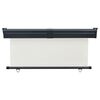 vidaXL Sidemarkise for balkong 170x250 cm kremhvit