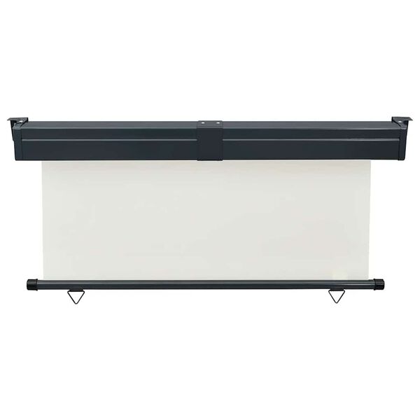 vidaXL Sidemarkise for balkong 170x250 cm kremhvit
