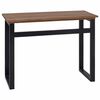 vidaXL Skrivebord Naturlig Massivt Teaktre 100 x 45 x 75cm