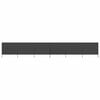 vidaXL Vindskjerm 6 paneler stoff 800x120 cm antrasitt