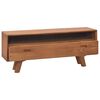 vidaXL TV-benk 110x30x45 cm heltre teak