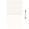 vidaXL Sebragardin marmor beige stoff bredde 125,9 cm polyester
