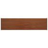 vidaXL Vinduskarmer Brunt tre 60 x 25 x 4,5 cm PVC