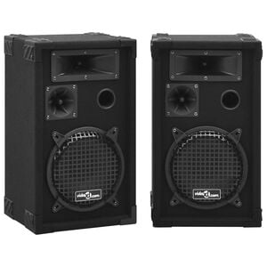 vidaXL Profesjonelle passive Hifi-h&oslash;yttalere 2 stk 800 W svart