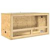 vidaXL Terrarium Brun 100 x 50 x 50 cm OSB