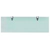 vidaXL Flytende hyller 2 stk glass 60x20 cm 8 mm