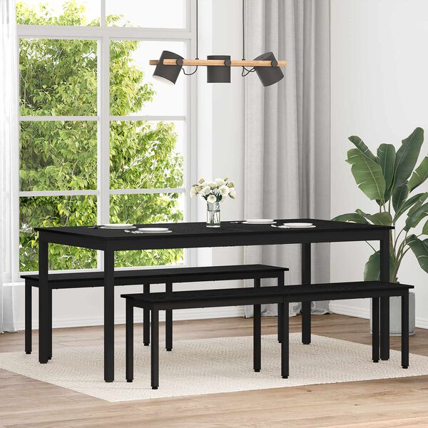 vidaXL Spisebord Konstruert tre