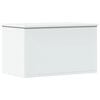 vidaXL Oppbevaringsboks hvit 60x35x35 cm konstruert tre