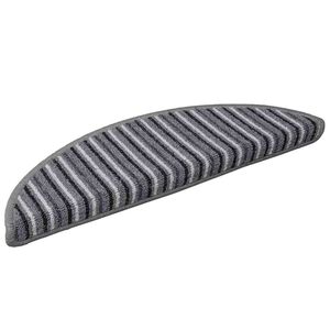 vidaXL Selvlimende trappematter 15 stk. 56 x 17 x 3 cm Non-Slip Gr&aring;