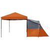 vidaXL Camping Telt Sett med tak 2 pcs Oransje Taffeta og Stoff