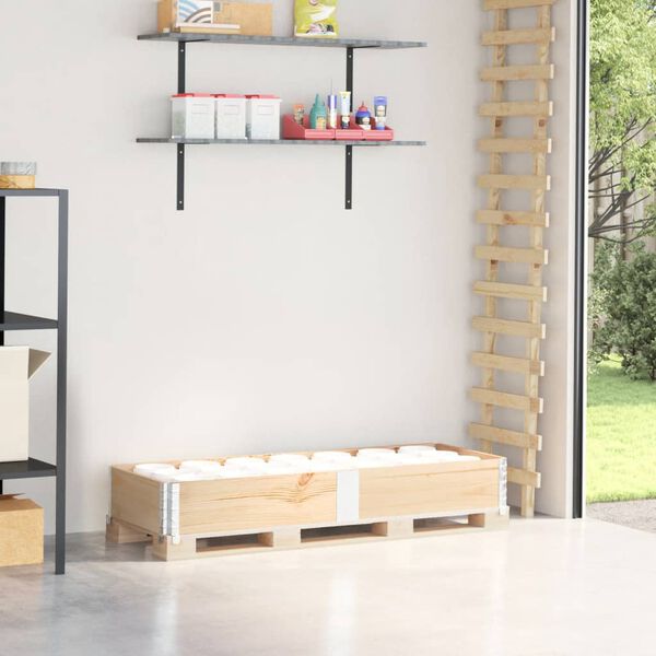 vidaXL Pallekarmer 150x50 cm heltre furu