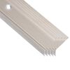 vidaXL Trappeneser L-form 5 stk aluminium 100 cm champagne