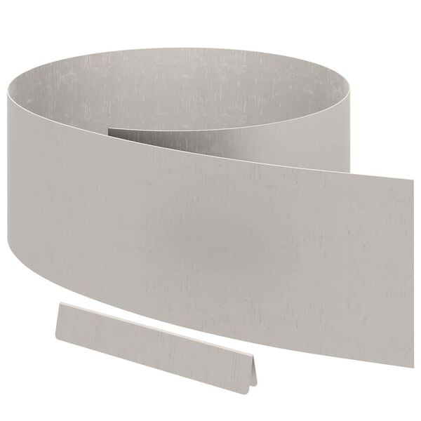 vidaXL Gjerdekant Rusten 450 x 0.05 x 15 cm Cortenst&aring;l