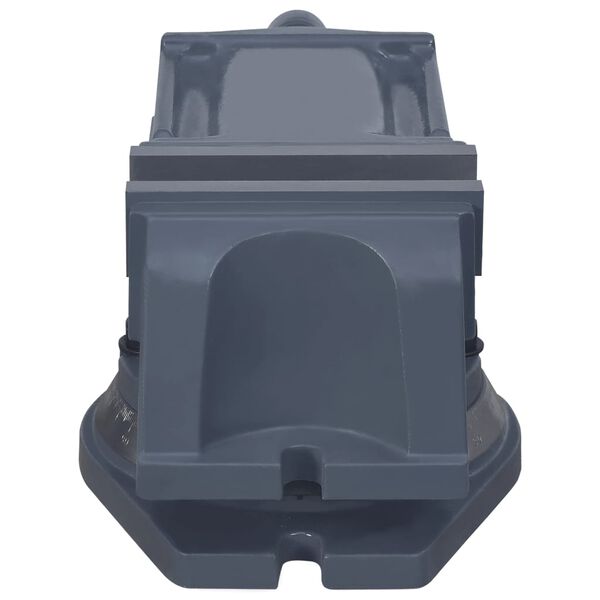 vidaXL Skrustikke med dreieskive st&oslash;pejern 125 mm