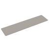 vidaXL Teppel&oslash;per sisal-utseende platina 50x200 cm