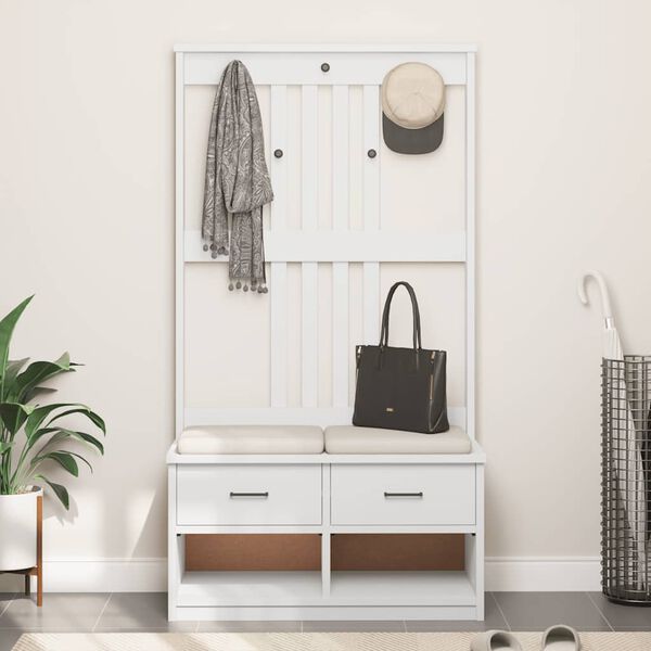 vidaXL Halltre SANDNES 87x40x159,5 cm heltre furu