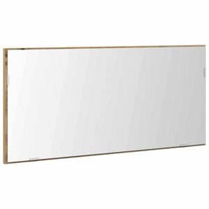 vidaXL Speil artisan eik 80 x 37 cm Glass og konstruert tre