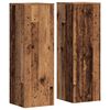 vidaXL Plantestativer 2 stk gammelt tre 33x33x100 cm konstruert tre