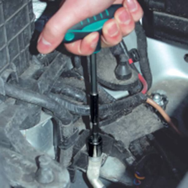 wolfcraft Skrutrekker med T-h&aring;ndtak og bitsholder 1235000