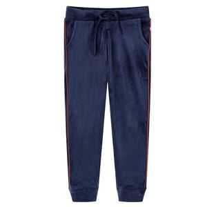 Joggebukser for barn marinebl&aring; 104