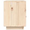 vidaXL Nattbord 40x34x45 cm heltre furu