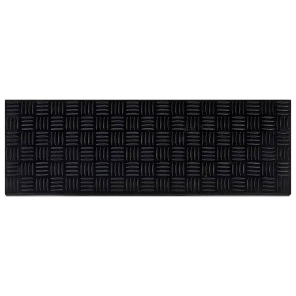 vidaXL Trappetrinn 5 stk 25x75 cm gummi