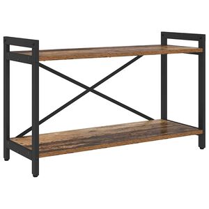 vidaXL Bokhylle 80 x 30 x 50 cm Konstruert tre Gammelt tre