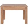 vidaXL Salongbord heltre teak naturlig etterbehandling 60x60x40 cm