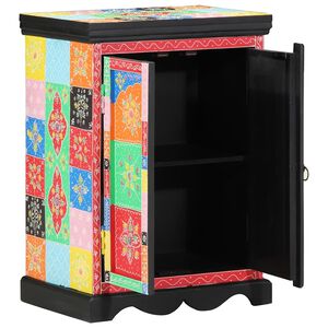 vidaXL Konsollbord med hylle med lagring Flerfarget 50 x 30 x 70 cm