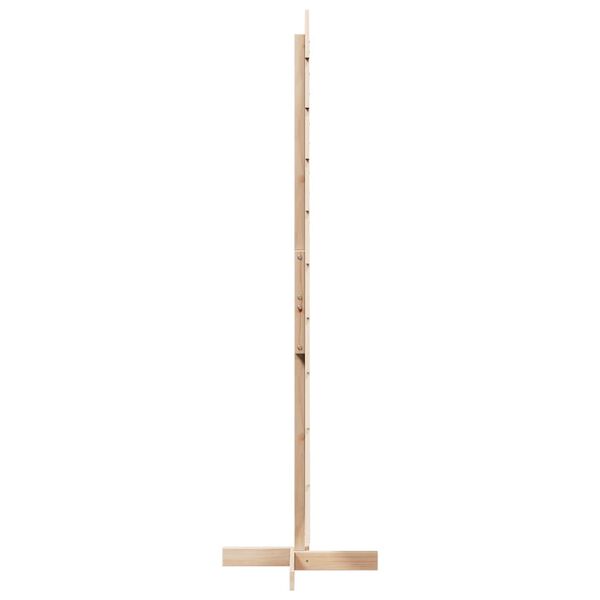 vidaXL Juletre av tre til pynt 180 cm heltre furu