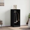 vidaXL Garderobe svart 48x41x102 cm konstruert tre