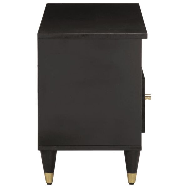 vidaXL TV-benk 100x33x46 cm heltre mango