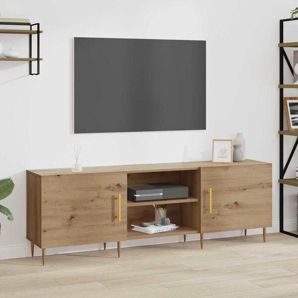 vidaXL TV-skap artisan eik 150 x 30 x 50 cm Konstruert tre