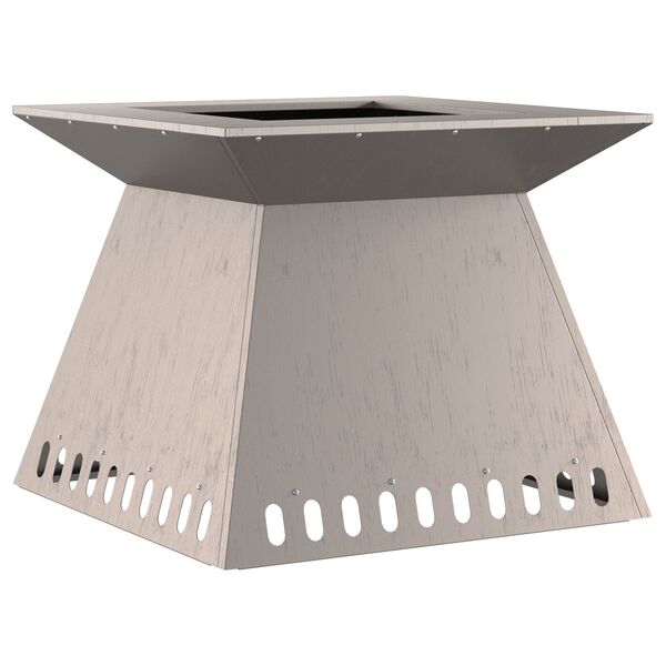 vidaXL Bålplass Brun 60 x 60 x 50 cm Cortenstål