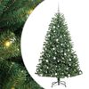vidaXL Kunstig sammensatt juletre Gr&oslash;nn 180 cm PVC og metall