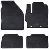 vidaXL Bilmatte 4 pcs Svart passer til Toyota YARIS 2020- Gummi