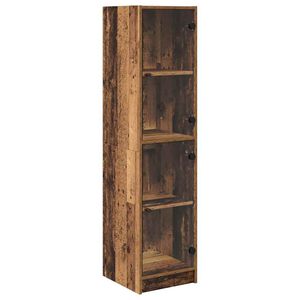 vidaXL H&oslash;yskap Gamle tre 35 x 37 x 142 cm Konstruert tre