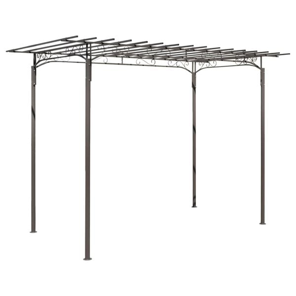 Rose Hage Bue Dekor laget av St&aring;l