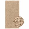 vidaXL Teppe ZIZUR 100x200 cm jute-utseende innend&oslash;rs og utend&oslash;rs