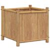 vidaXL Plantekasse 40x40x40 cm bambus