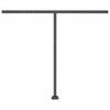 vidaXL Frittstående manuell uttrekkbar markise 350x250 cm kremhvit