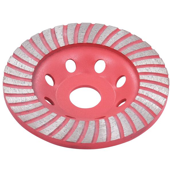 vidaXL Diamantbelagt slipekopp med turbo 115 mm