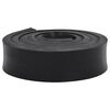 vidaXL Gummikant for sn&oslash;plog svart 250x8x2 cm