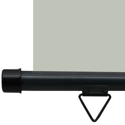 vidaXL Sidemarkise for balkong 100x250 cm grå
