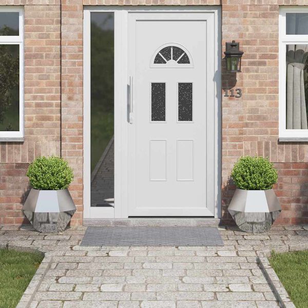 vidaXL Plantekassed 2 pcs s&oslash;lv 50 x 50 x 40 cm Galvanisert St&aring;l