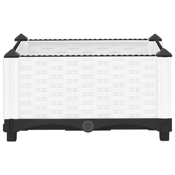 vidaXL Høybed 40x40x23 cm polypropylen