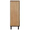 vidaXL Highboard brun 60x33x100 cm heltre mango
