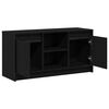 vidaXL TV Enheter Svart 100 x 34 x 50 cm Konstruert tre